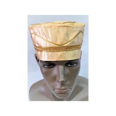 Gorro Gala Ochun 54 cm Elastico (Amarillo dorado) | Tienda Esotérica Changó