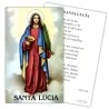 Estampa Lucia 7 x 11 cm | Tienda Esotérica Changó