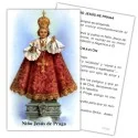 Estampa Niño Jesus de Praga 7 x 11 cm | Tienda Esotérica Changó