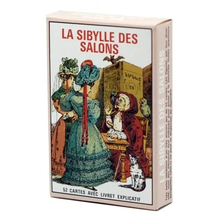 Sibila La Sibylle des Salons - The Parlour Sibyl - Die Sibylle der Salons (52 Cartas) (EN, FR) (Poker) (GRI) | Tienda Esotérica Changó