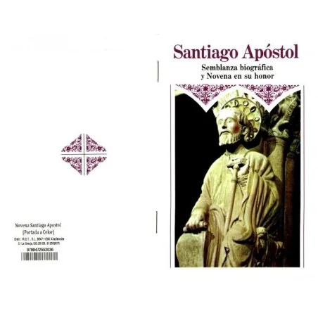 Novena Santiago Apostol (Portada a Color) | Tienda Esotérica Changó