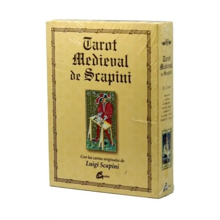 Tarot Medieval de Scapini (Set) (Gaia) | Tienda Esotérica Changó