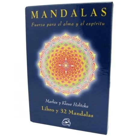 Tarot Mandalas, fuerta para el alma y el espiritu - Klaus Holitzka (Set - Libro + 32 Cartas) (Gaia) (2006) | Tienda Esotérica Changó