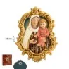 Figura Placa Colgar Virgen del Carmen 23 cm