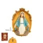 Placa Colgar Virgen Milagrosa 12 cm