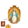 Figura Placa Colgar Virgen Milagrosa 12 cm