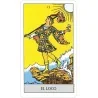 Imagen de la carta El Loco del Tarot Rider Waite