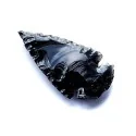 Flecha Piedra Obsidiana Nevada 5 cm aprox. (Hechas a Mano) | Tienda Esotérica Changó