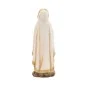 Virgen de Lourdes Base Marron 8 cm