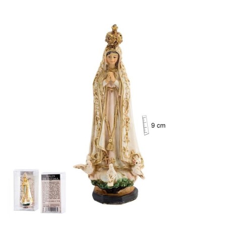 Virgen de Fatima 9 cm