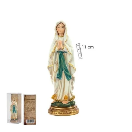 Imagen Virgen de Lourdes 11 cm