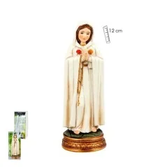 Imagen Virgen Maria Rosa Mistica 12 cm