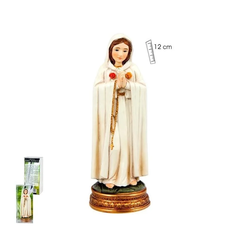 Virgen Maria Rosa Mistica 12 cm
