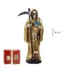 Imagen Santa Muerte Dorada 15 cm