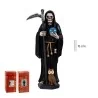 Imagen Santa Muerte Negra 15 cm