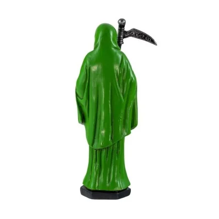 Santa Muerte Verde 15 cm | Tienda Esotérica Changó