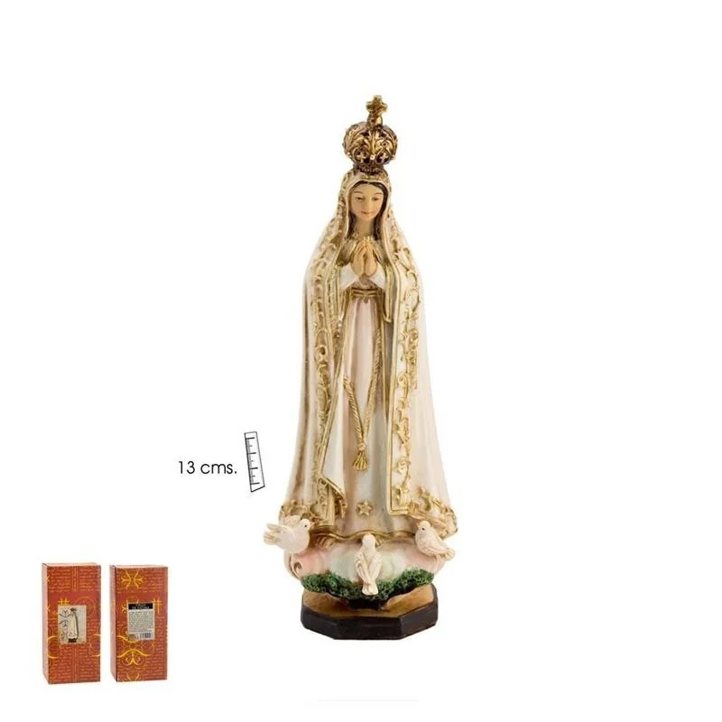 Virgen de Fatima 13 cm