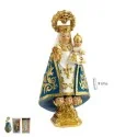 Imagen Virgen Covadonga Azul 9 cm