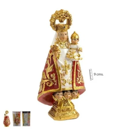 Imagen Virgen Covadonga Roja 9 cm