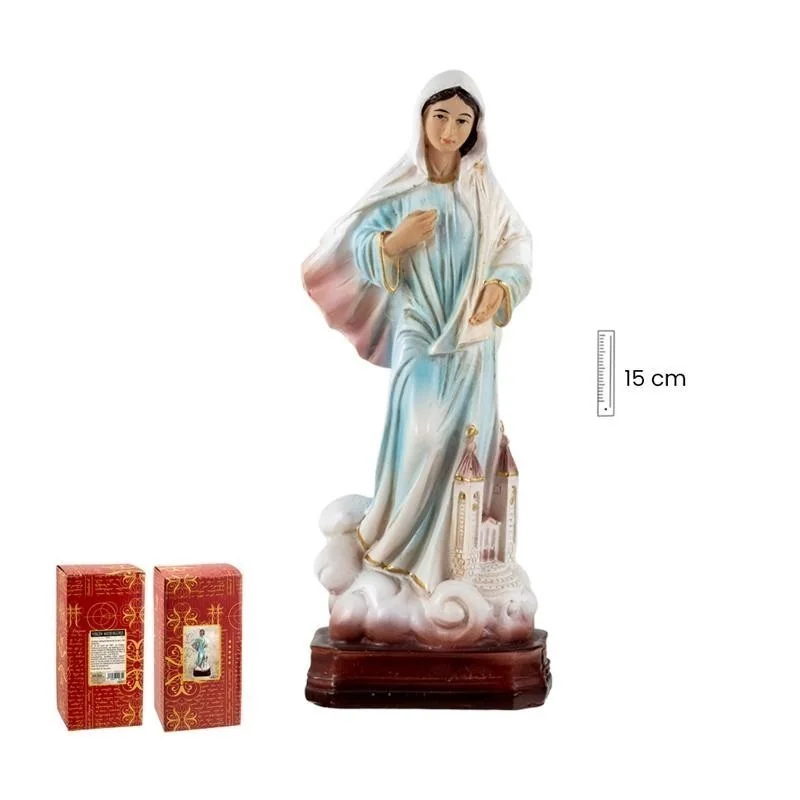 Virgen de Medjugorje 15 cm