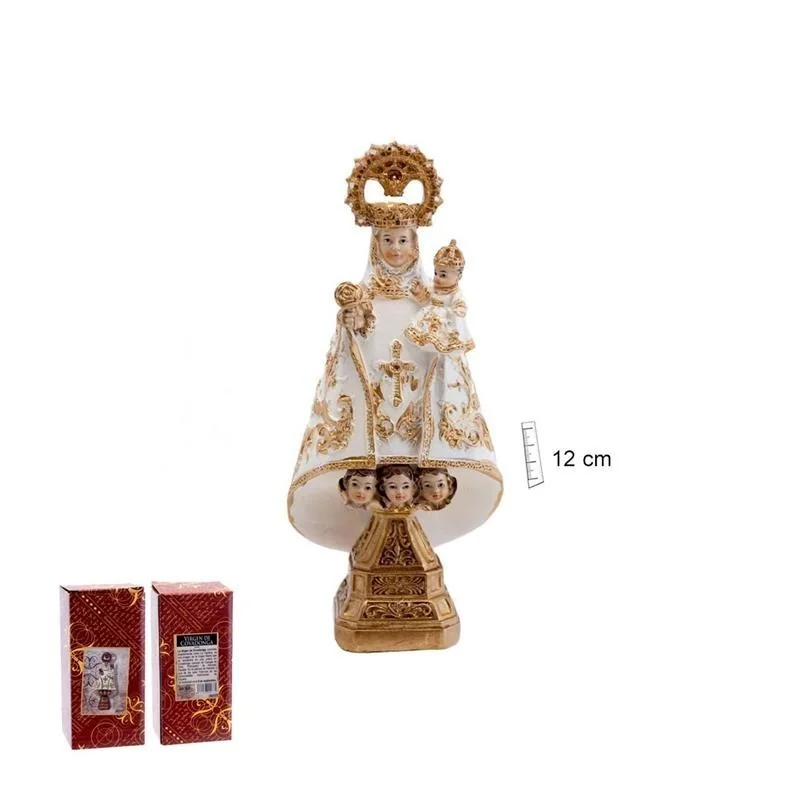Virgen Covadonga Crema 12 cm