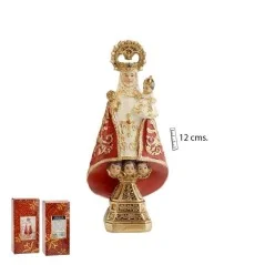 Imagen Virgen Covadonga Roja 12 cm