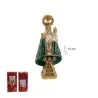 Imagen Virgen Covadonga Verde 12 cm