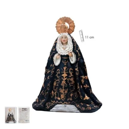 Virgen de la Esperanza Negra 11 cm