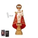 Imagen Virgen Covadonga Roja 12 cm