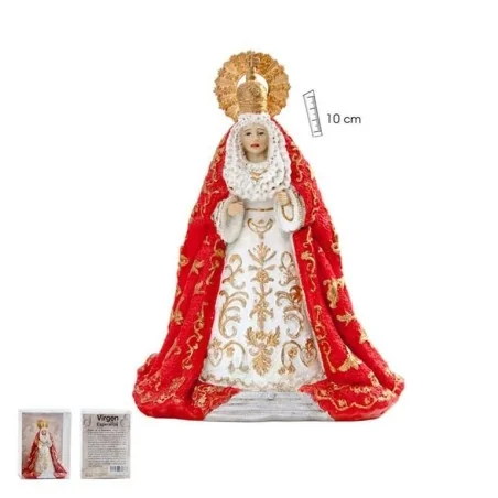 Virgen de la Esperanza Roja 10 cm