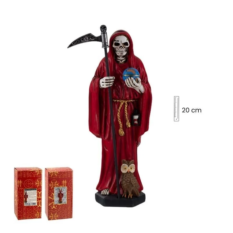 Santa Muerte Roja 20 cm