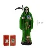 Imagen Santa Muerte Verde 20 cm