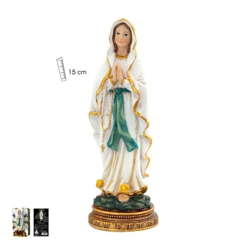 Virgen de Lourdes 15 cm