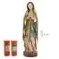 Virgen de Lourdes Madera Vieja 20 cm