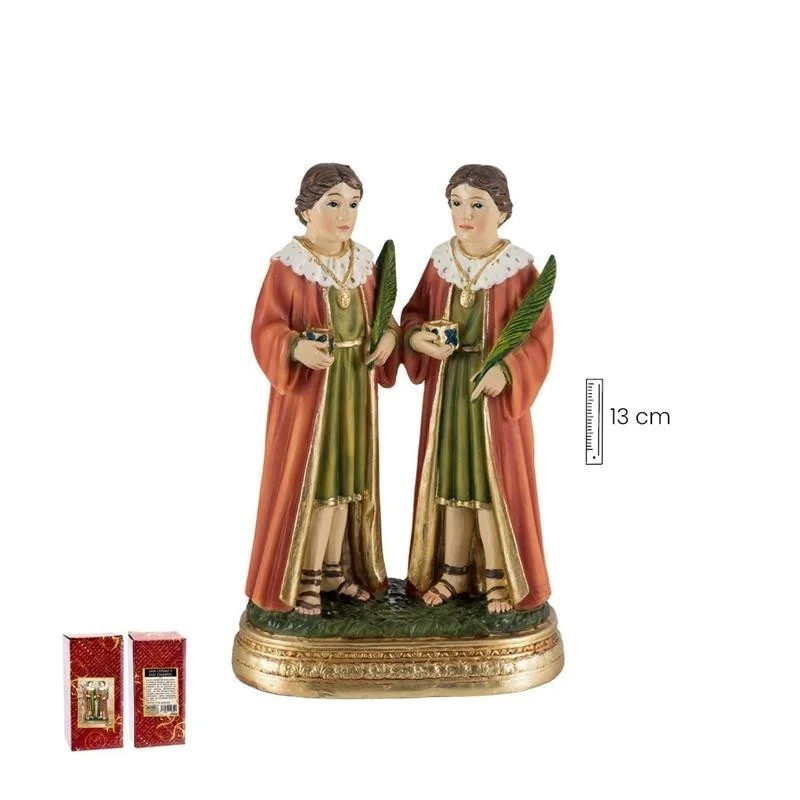 San Cosme y San Damian 13 cm