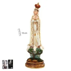 Imagen Virgen de Fatima 15 cm