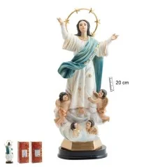 Imagen Virgen Inmaculada Corona Metal 20 cm