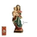 Imagen Virgen con Niño 25 cm