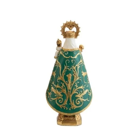 Virgen Covadonga Verde 22 cm | Tienda Esotérica Changó