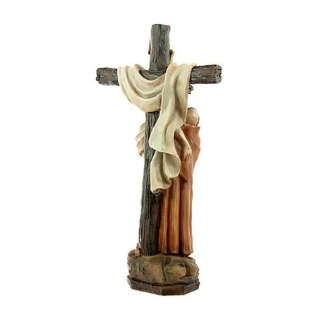 San Francisco con Cristo 30 cm | Tienda Esotérica Changó