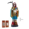 Imagen Santa Muerte 7 Colores 30 cm