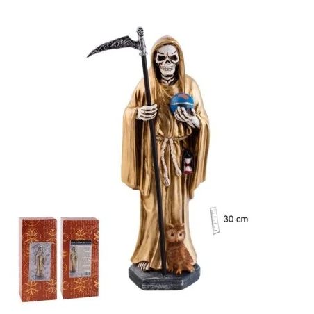 Imagen Santa Muerte Dorada 30 cm