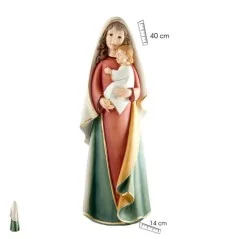 Imagen Virgen con Niño Lisa 40 cm
