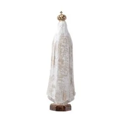 Virgen de Fatima Madera Vieja 30 cm | Tienda Esotérica Changó