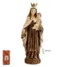 Imagen Virgen del Carmen Madera Vieja 30 cm