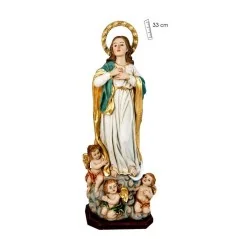 Imagen Virgen Inmaculada 33 cm