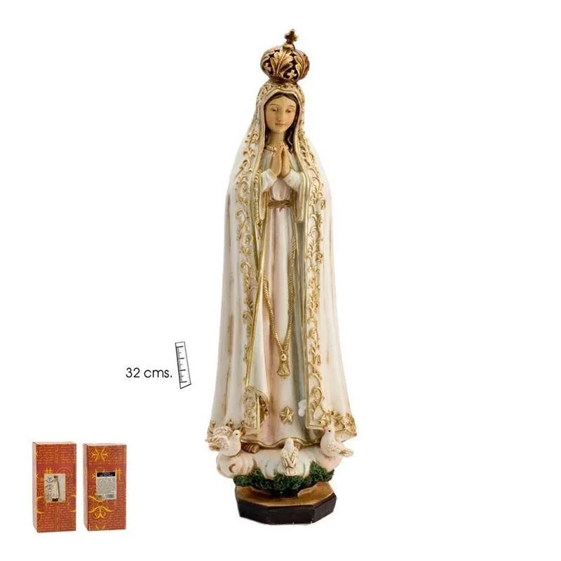 Virgen de Fatima 32 cm