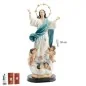 Virgen Inmaculada Corona Metal 30 cm