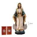 Imagen Virgen de la Milagrosa con Medallas 32 cm