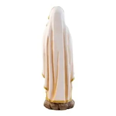Virgen de Lourdes Base Marron 30 cm | Tienda Esotérica Changó